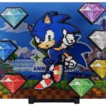 Sonic The Hedgehog FiGGYZ Magnet Collectible Modern Sonic 35th Anniversary 9 cm