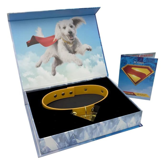 x_face408633 Superman Prop Replica 1/1 Krypto Collar 29 cm Limited Edition - immagine 1