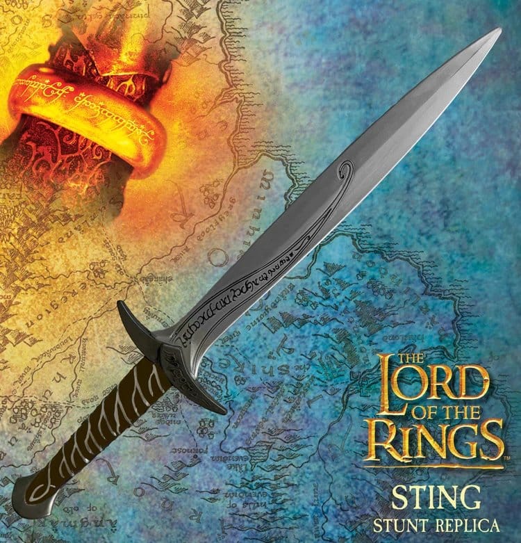 x_face408828 Lord of the Rings LARP Stunt Prop Replica 1/1 Sting 56 cm - immagine 1