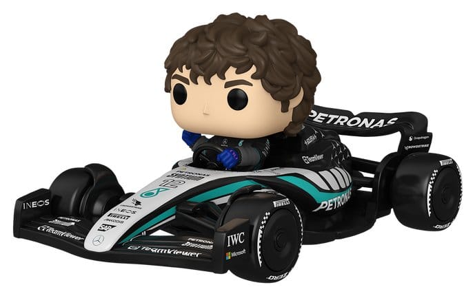 x_fk93714 Formula 1 POP! Rides Super Deluxe Vinyl Figure Mercedes Benz - KIMI 15 cm - immagine 1