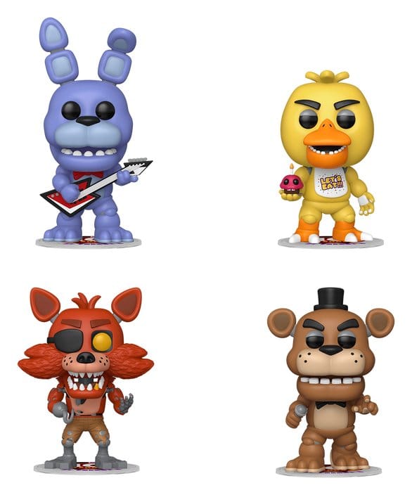 x_fk95660 Five Nights at Freddy's POP! Vinyl Figures 4-Pack Bundle 9 cm - immagine 1