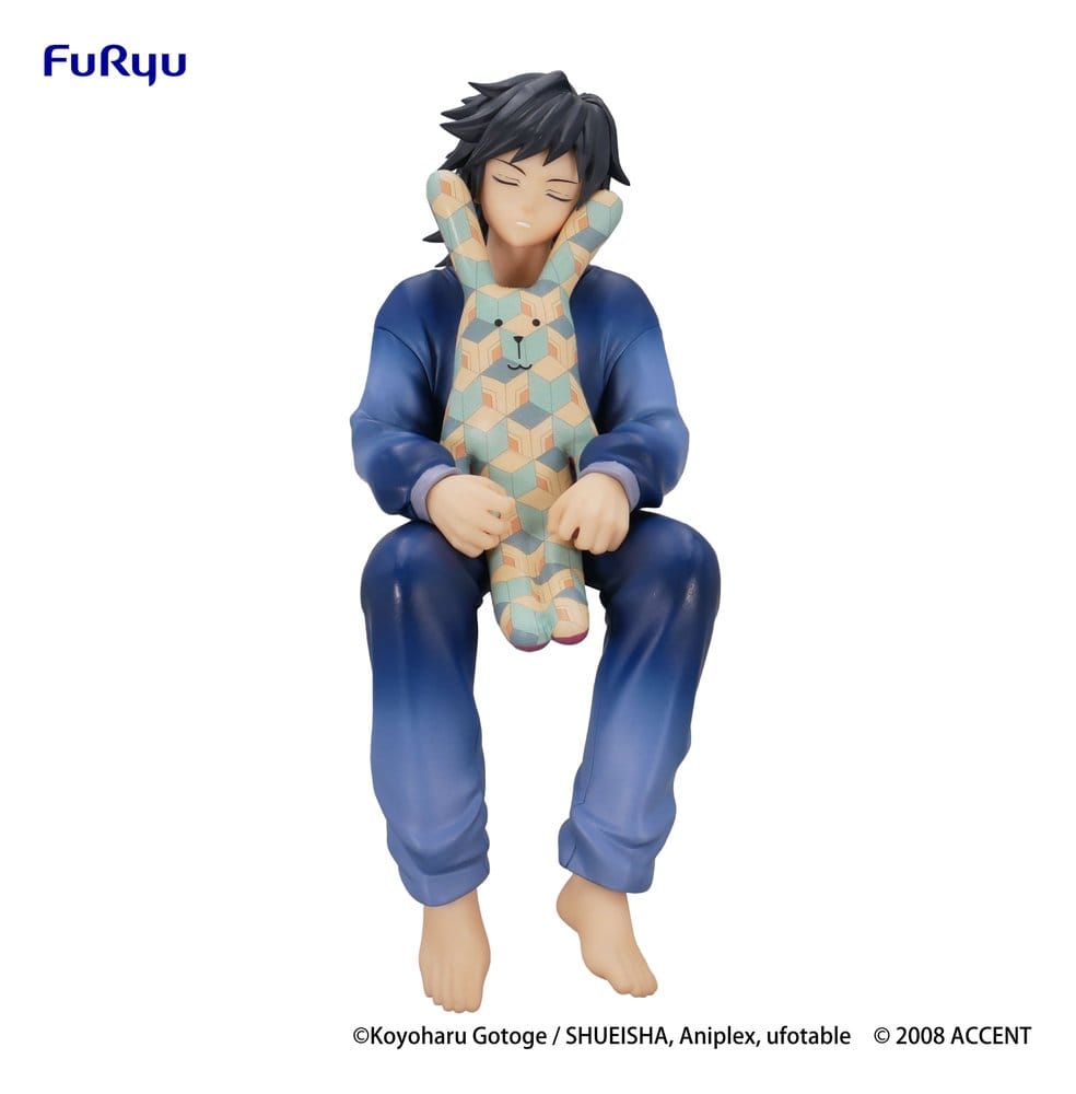 x_fryu29753 Demon Slayer: Kimetsu no Yaiba Noodle Stopper Figure Tomioka Giyu x CRAFTHOLIC 13 cm - immagine 1