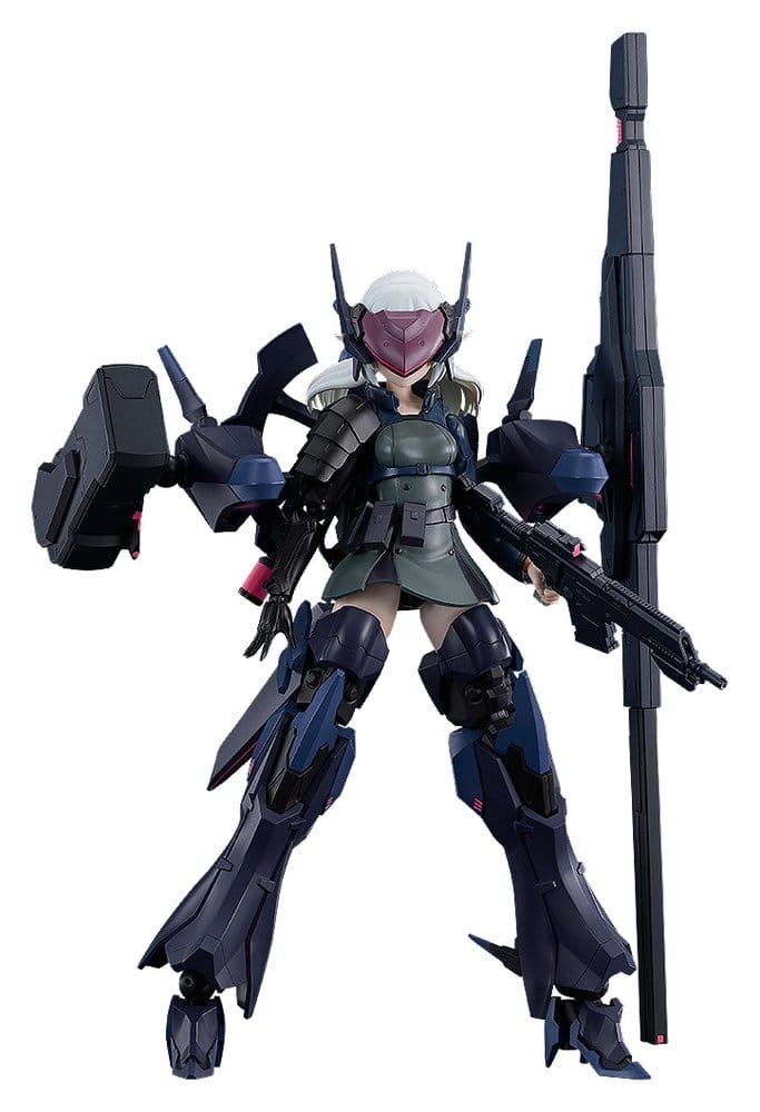 x_gsc59267 Dolls Nest Plamatea Plastic Model Kit Armored Soldier of Unknown Affiliation 17 cm - immagine 1