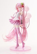 Character Vocal Series 01: Hatsune Miku G.S. Collection [SC] PVC Figure 1/7 Sakura Miku: GSC Illustration Contest Ver. 26 cm - immagine 2
