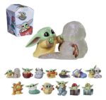 Star Wars Mini Figures 4 cm Grogu Force Freeze Series 2 Blind Box Display (24) - immagine 6