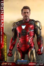 Avengers: Endgame Movie Masterpiece Diecast Action Figure 1/6 Iron Man Mark LXXXV (Battle Damaged Version) Special Edition 32 cm - immagine 2