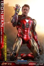 Avengers: Endgame Movie Masterpiece Diecast Action Figure 1/6 Iron Man Mark LXXXV (Battle Damaged Version) Special Edition 32 cm - immagine 3