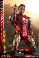 Avengers: Endgame Movie Masterpiece Diecast Action Figure 1/6 Iron Man Mark LXXXV (Battle Damaged Version) Special Edition 32 cm - immagine 4