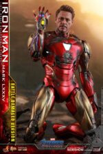 Avengers: Endgame Movie Masterpiece Diecast Action Figure 1/6 Iron Man Mark LXXXV (Battle Damaged Version) Special Edition 32 cm - immagine 5