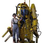 Alien Movie Masterpiece Figure Set 1/6 Ellen Ripley and Power Loader 52 cm