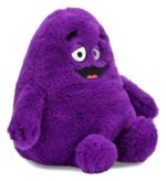 McDonald's Phunny Plush Grimace 19 cm - immagine 2