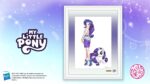 My Little Pony Chara Fine Graph Art Print Bishoujo Rarity 43 cm - immagine 6