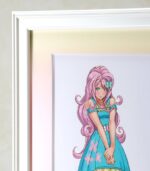 My Little Pony Chara Fine Graph Art Print Bishoujo Fluttershy 43 cm - immagine 2