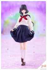 Sousaishojoteien Plastic Model 1/10 Kiru Pla Kuon Yakushiji Touou High School Uniform 16 cm - immagine 3