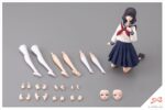 Sousaishojoteien Plastic Model 1/10 Kiru Pla Kuon Yakushiji Touou High School Uniform 16 cm - immagine 6