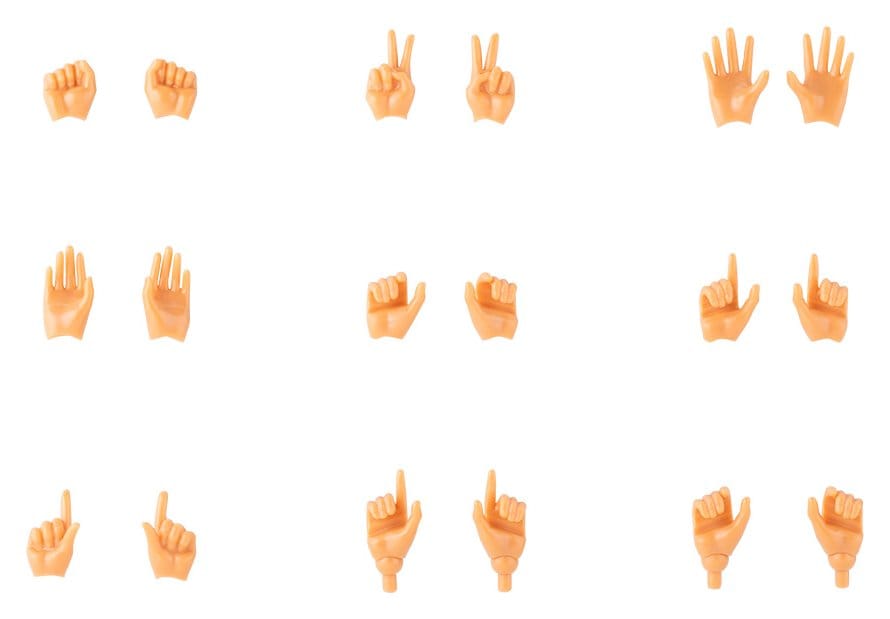 x_ktokp911 Megami Device M.S.G. Plastic Model Kit 1/1 09 Hand Set Skin Color E - immagine 1