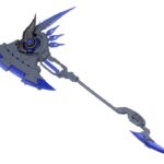 Kotobukiya M.S.G. Model Kit Accessory Set Heavy Weapon Unit 80 Evil Axe Gray Ver. 26 cm