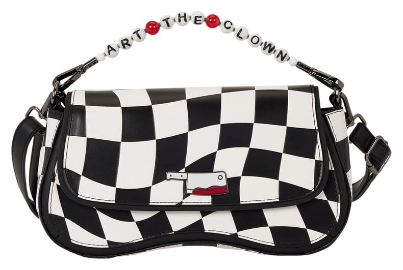 x_lf-trftb0001 Terrifier by Loungefly Crossbody Bag Art the Clown Checkered - immagine 1