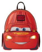 Cars by Loungefly Mini Backpack 20th Anniversary Lightning McQueen Metallic LightUp