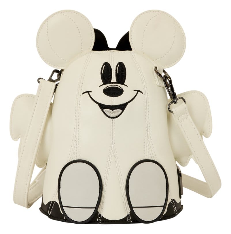 x_lf-wdtb3562 Mickey & Minnie by Loungefly Crossbody Ghost Glow Figural - immagine 1
