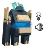 Minecraft Dungeons II Action Figure with Light and Sound Twisted Warden - immagine 3