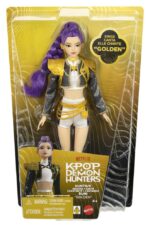 KPop Demon Hunters Singing Doll Huntrix Rumi (Golden) - immagine 2