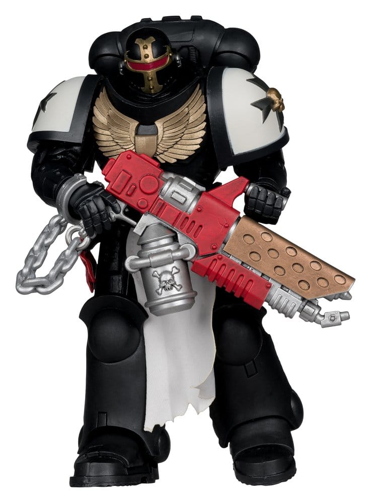 x_mcf11296 Warhammer 40,000 Action Figure Primaris Crusader (Black Templars) 18 cm - immagine 1