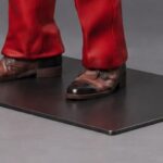 Joker (2019) Life-Size Base Black Metal 2 cm