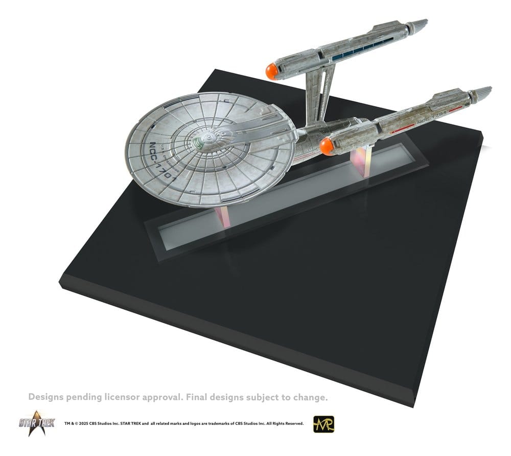 x_mrstshs001 Star Trek Die-Cast Model U.S.S. Enterprise NCC-1701 (Strange New Worlds) 10 cm - immagine 1