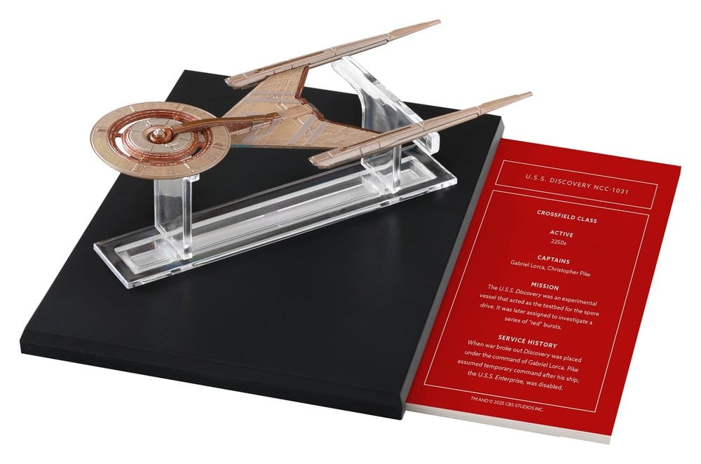x_mrstshs003 Star Trek Die-Cast Model U.S.S. Discovery NCC-1031 10 cm - immagine 1