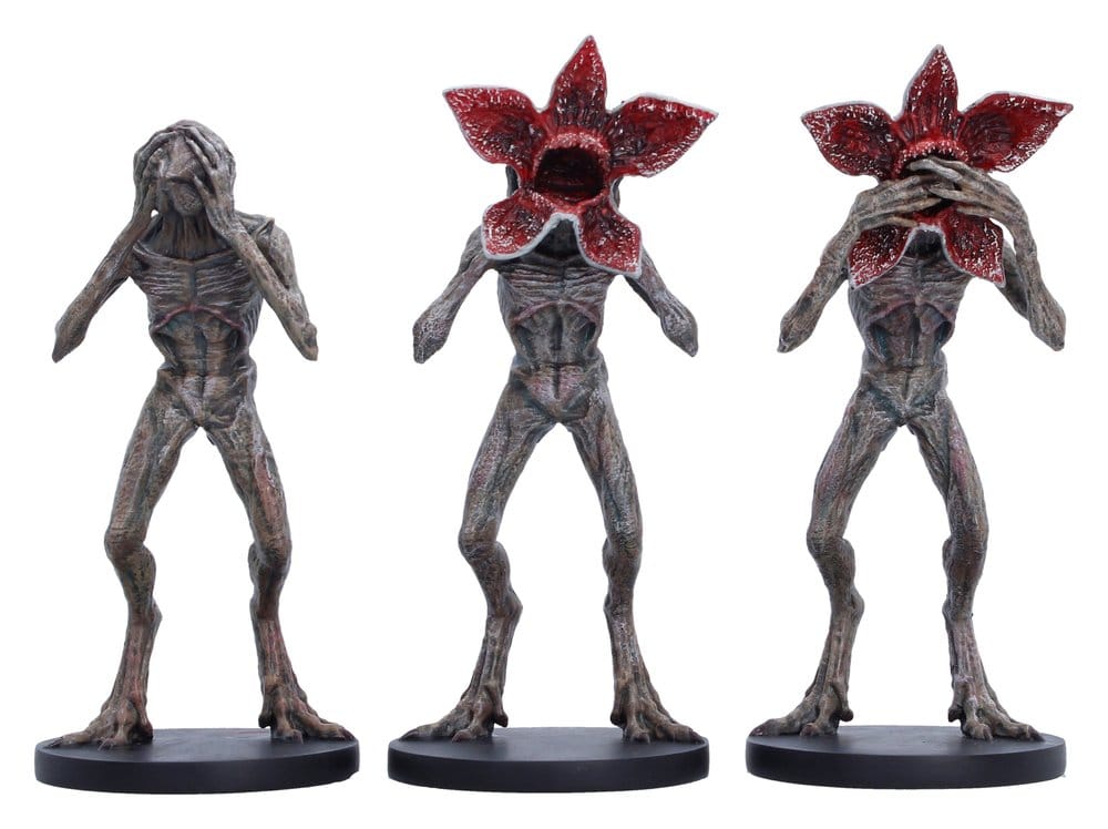 x_nemn-b7729c26 Stranger Things Figure Three Wise Demogorgons 16 cm - immagine 1