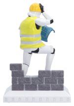 Original Stormtrooper Figure Hit a Brick Wall 18 cm - immagine 3