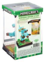 Minecraft Figure Diorama Diamond Armor Steve and Horse 18 cm - immagine 6