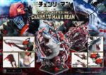 Chainsaw Man Concept Masterline Series Statue 1/6 Chainsaw Man & Beam 73 cm - immagine 5
