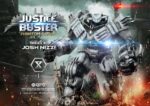 DC Comics Ultimate Museum Masterline Statue Justice Buster: Phantom Armor (Design By Josh Nizzi) 88 cm - immagine 2