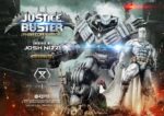 DC Comics Ultimate Museum Masterline Statue Justice Buster: Phantom Armor (Design By Josh Nizzi) Ultimate Bonus Version 88 cm - immagine 2