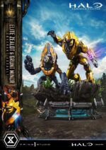 Halo: Campaign Evolved Ultimate Premium Masterline Series Statue 1/4 Elite Zealot & Grunt Minor: Covenant Assault 81 cm - immagine 4