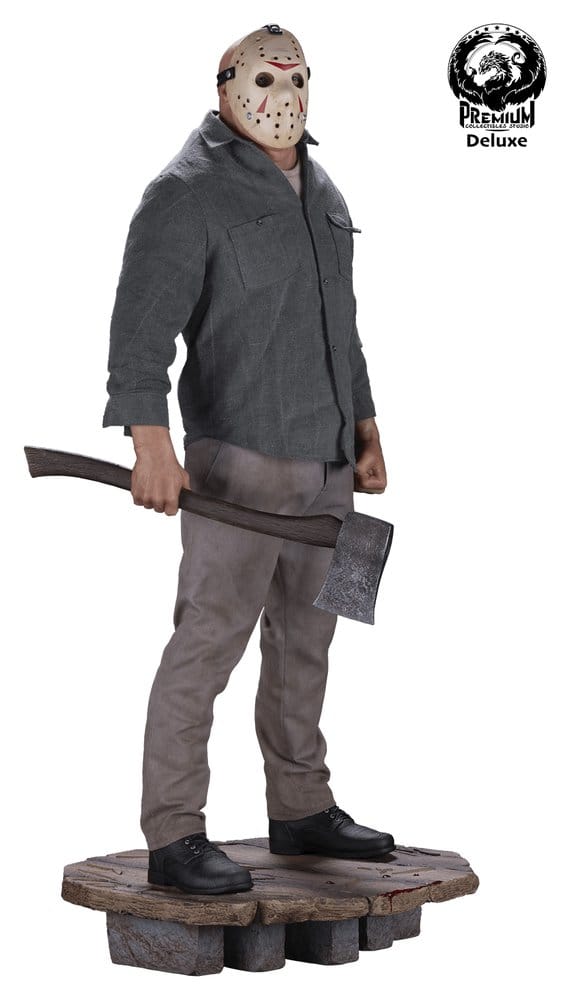 x_pcsf13jp313dx Friday the 13th: The Game Statue 1/3 Jason Part 3 (Deluxe Edition) 74 cm - immagine 1