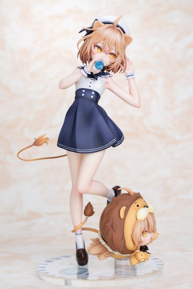x_pich31037 Original Character PVC Figure 1/6 Rurudo Lion Marine Sailor Ver. 28 cm - immagine 1