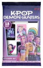 KPop Demon Hunters Sticker Sheets Display Box (18) - immagine 2