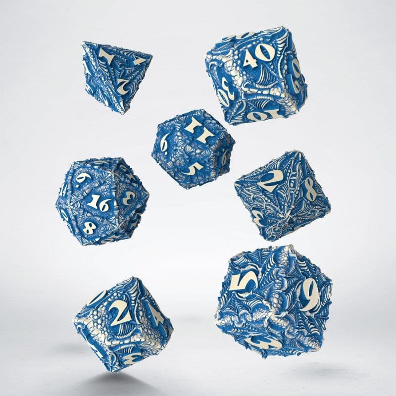x_qws49866 Dracopolis Dice Set of 7 The Himalayan Sharpclaw - immagine 1
