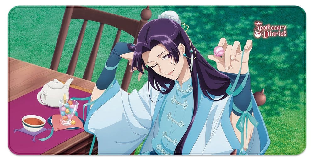 x_saka70662 The Apothecary Diaries Mousepad 01 Jinshi’s White Day 80 x 40 cm - immagine 1