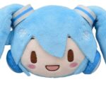 Snow Miku Fuwa Petit Plush Figure Face Mascot