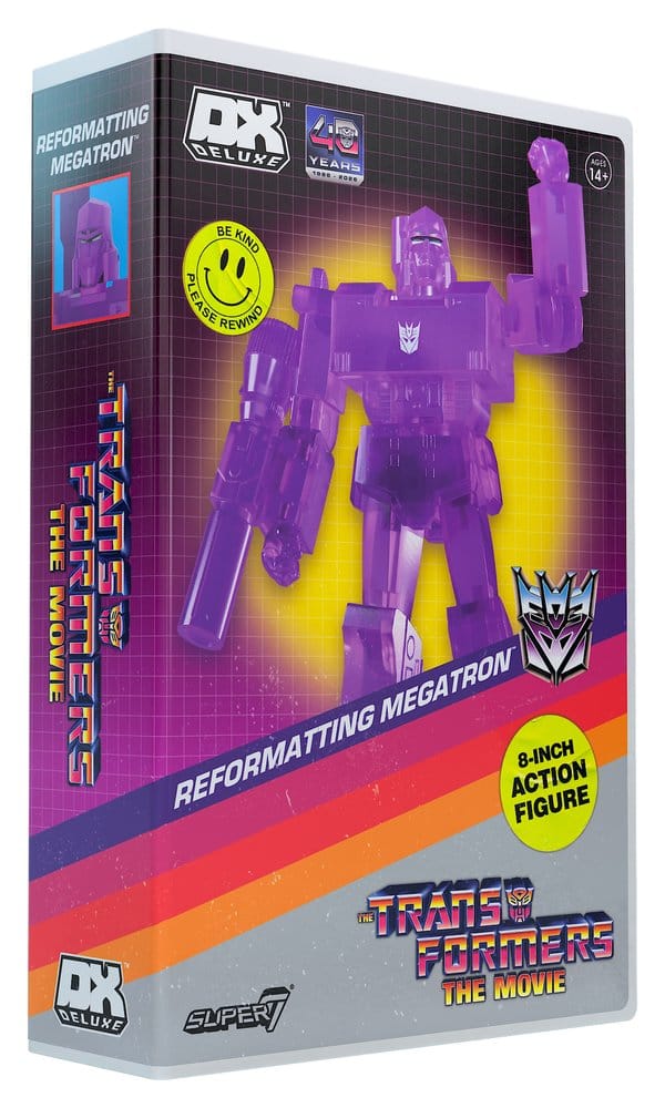 x_sup7-de-tran-12982 Transformers Deluxe Action Figure Wave 02 Reformatting Megatron (VHS, The Movie) - immagine 1