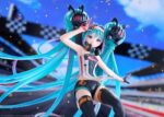 Hatsune Miku Taito Kuji PVC Figure Racing Miku 2026 Ver. Original 18 cm - immagine 6