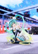Hatsune Miku Taito Kuji PVC Figure Racing Miku 2018 Ver. Round 8 13 cm - immagine 2