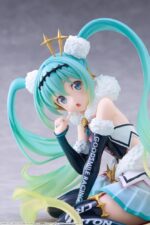 Hatsune Miku Taito Kuji PVC Figure Racing Miku 2018 Ver. Round 8 13 cm - immagine 3