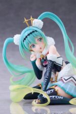 Hatsune Miku Taito Kuji PVC Figure Racing Miku 2018 Ver. Round 8 13 cm - immagine 4