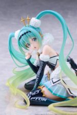 Hatsune Miku Taito Kuji PVC Figure Racing Miku 2018 Ver. Round 8 13 cm - immagine 5