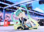Hatsune Miku Taito Kuji PVC Figure Racing Miku 2018 Ver. Round 8 13 cm - immagine 6